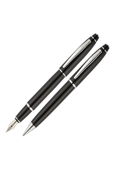 Scrikss Takım Kalem Dolma+Tükenmez Siyah 35