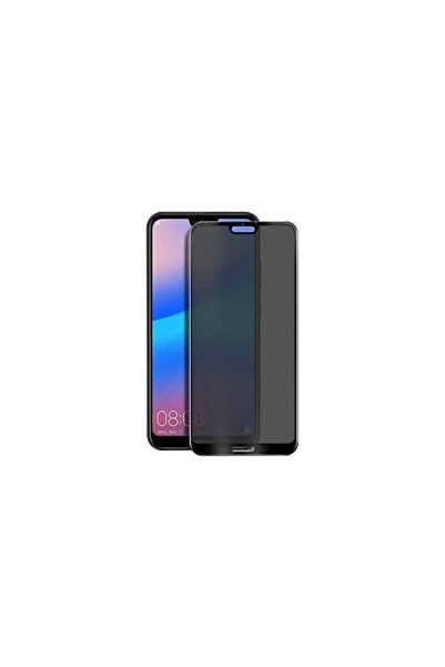 Fibaks Huawei P20 Lite Uyumlu Tam Kapatan Hayalet Ekran Koruyucu Gizli Cam