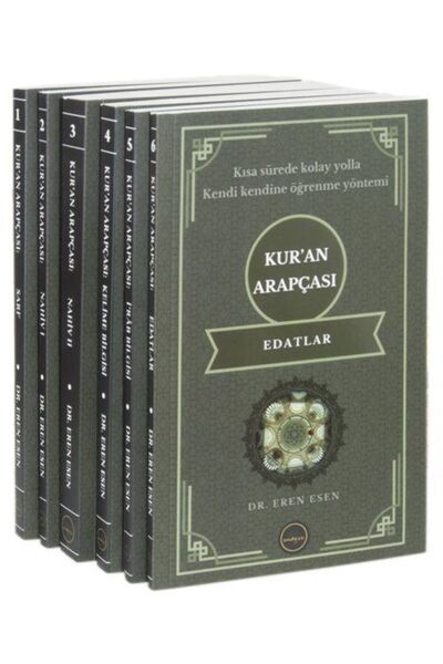 Endeze Yayınları Kur'an Arapçası Seti (6 Cilt) Sarf, Nahiv, Kelime Bilgisi, İ...