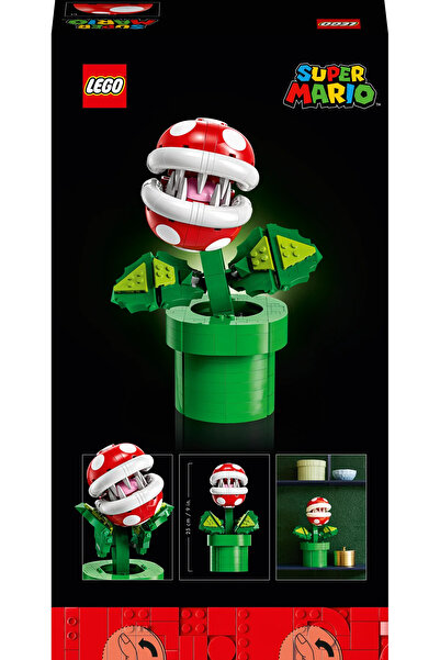 LEGO ® Super Mario™PiranhaPlant 71426 - Yetişkinler için Yaratıcı Model Yapım Seti (540P)