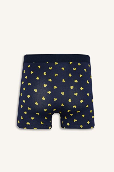 DeFacto Regular Fit Desenli 3'lü Boxer E9829AX25AU