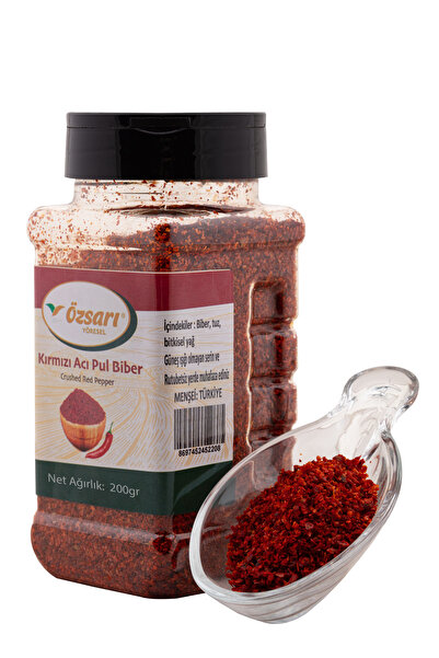 Özsarı Bakliyat Katkısız Gaziantep Acı Pul Biber 200gr