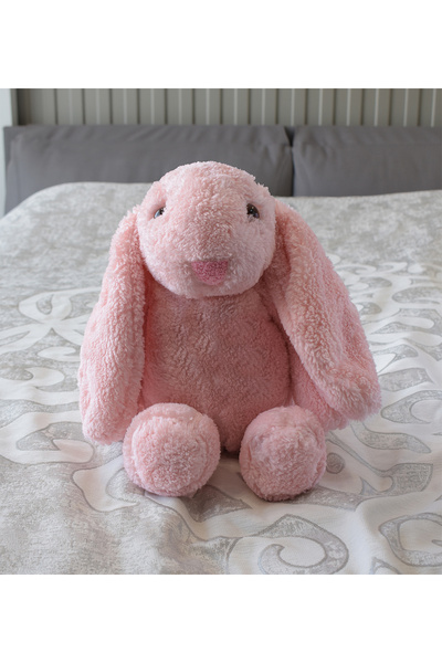 Özgüner Oyuncak Özgüner Uyku Arkadaşım Tavşan 45 Cm Peluş Tavşan Pembe