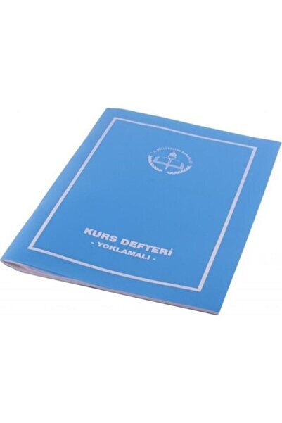 Gülpaş Kurs Defteri Yoklamalı Plastik Kapak 22x32 (12 adet)