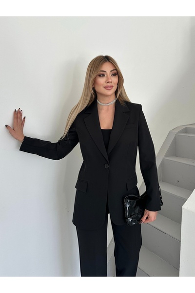 VUNTAL Kadın Blazer Klasik İkili Takım