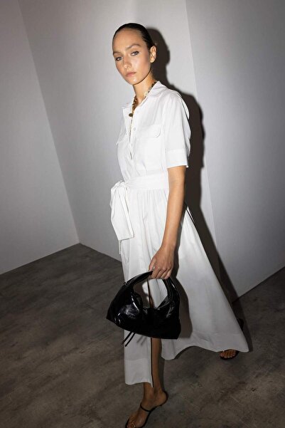 DeFacto Women's Faux Leather Crossbody Bag F1565Axns