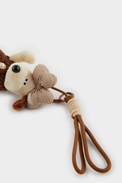 DeFacto Women's Dog Charm Keychain F6968Axns