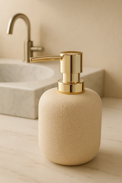 Nese AVM Dozator de săpun lichid, dozator de săpun lichid cu textura de piatră