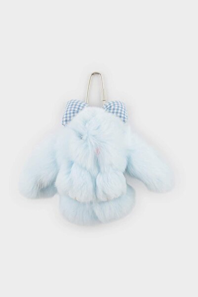 DeFacto Breloc cu farmec iepure albastru pentru femei F6895AXNS
