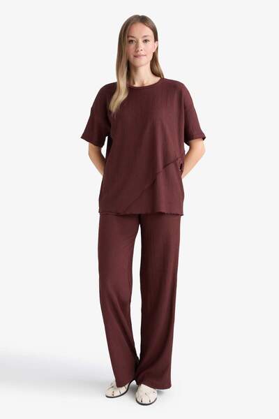 DeFacto Παντελόνι με ίσια πόδια με ίσια εφαρμογή C0200AX25AU