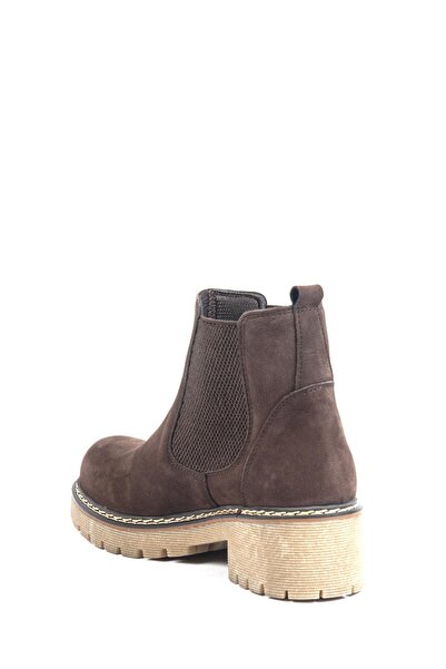 Bulldozer 240510 Kahve Nubuk Kadın Bot