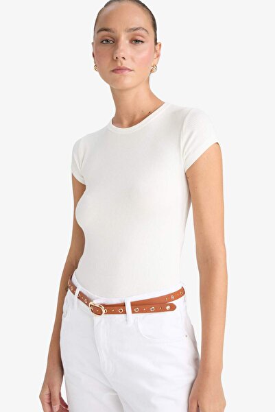 DeFacto Crew Neck Short Sleeve T-Shirt G1072Ax25Sm