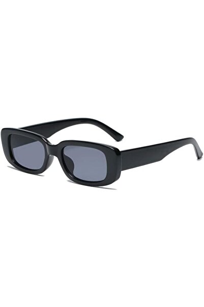 fulina 2Pcs Retro Rectangle Sunglasses, Women and Men Vintage Small Square Sun Glasses, UV400 Protection Gl