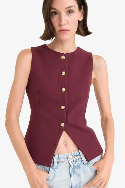 DeFacto Fitted Crew Neck Vest E5328Ax25Au