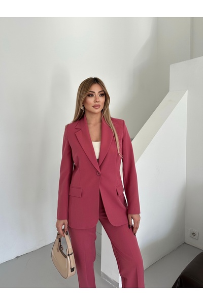 VUNTAL Kadın Blazer Klasik İkili Takım