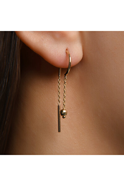 Piano Jewellery Altın Mocha Relax Piercing