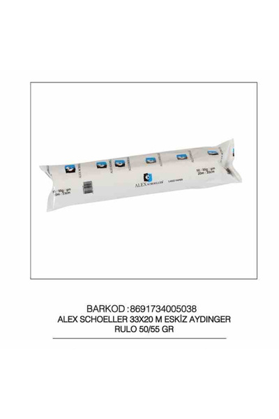 Alex Schoeller Aydınger Rulo Eskiz 50/55 GR 20x33