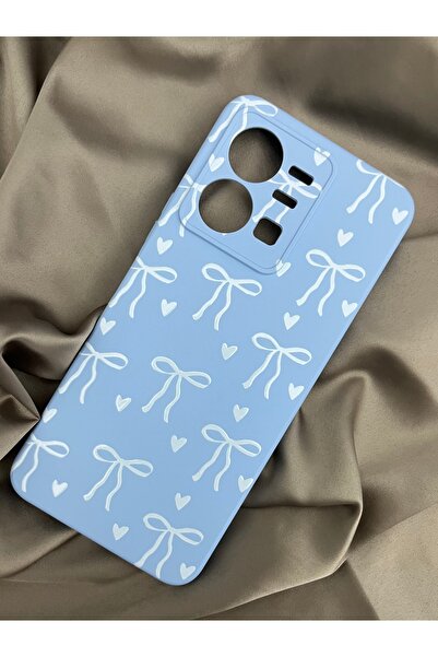 CaseKİdükkan Vivo Y22s/y35 Uyumlu Kurdale Desenli Içi Kadife Silikon Kılıf