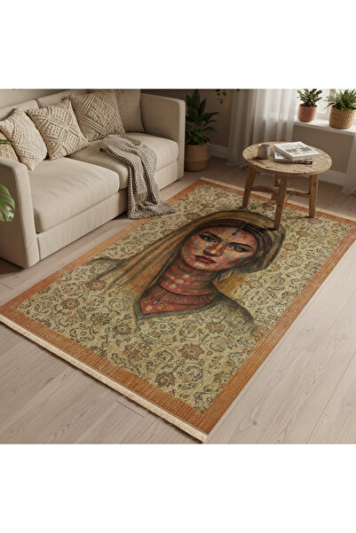 Markaev Gizemli Bakış Dokuma Taban Halı 354 YNG