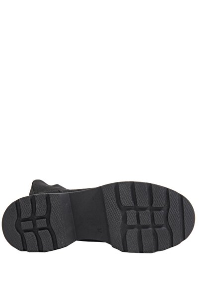 Bulldozer 240570 Μαύρες γυναικείες μπότες Nubuck