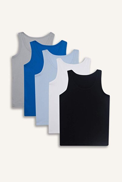 DeFacto Boy's 5-Piece Tank Top F7963A825Au