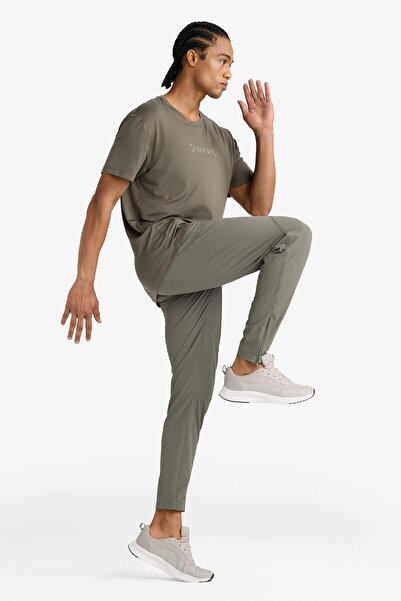 DeFacto DeFactoFit Slim Fit Dar Kesim Çift Cepli Dokuma Jogger Eşofman Altı B2780AX25AU