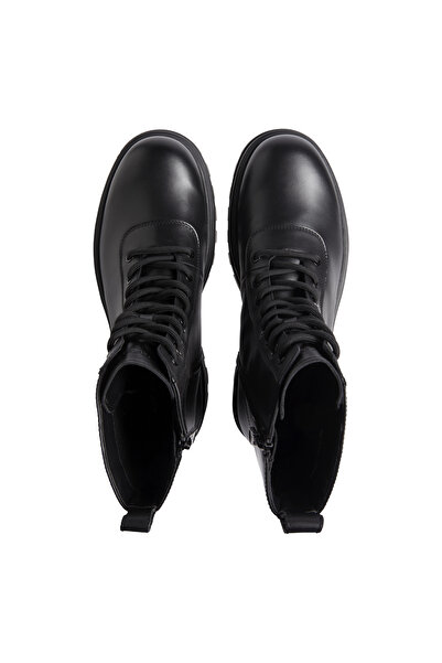 Calvin Klein Deri Logolu Fermuarlı ve Bağcıklı Bot YM0YM010660GJ Erkek BOT YM0YM01066 0GJ