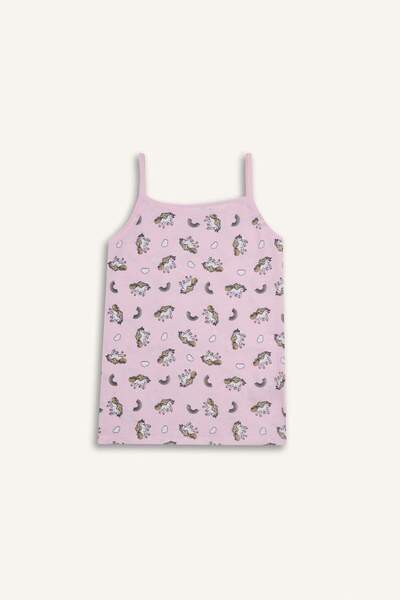 DeFacto Girl's Patterned 2-Piece Undershirt F8651A825Au