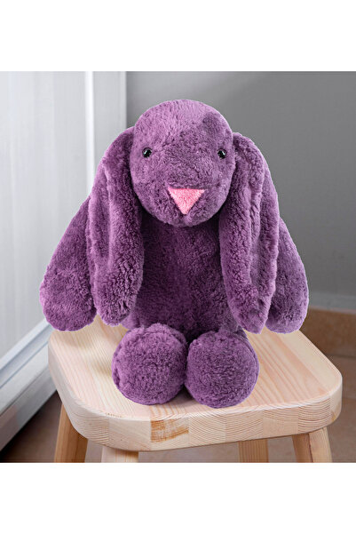 Özgüner Oyuncak Özgüner My Sleeping Friend Rabbit 45 Plush Rabbit Lilac