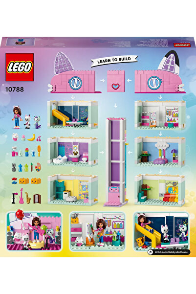 LEGO ® Gabby's Dollhouse Gabby's Dollhouse 10788 - 4+ Yaratıcı Oyuncak Yapım Seti (498P)