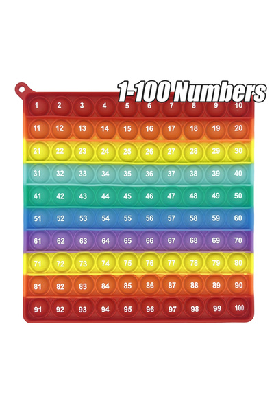 Choice لعبة SS الجديدة لتعليم الرياضيات التفاعلية من 1 إلى 100، لوحة عد الأرق...