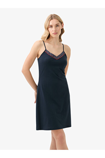 Blackspade Women's Nightgown 51912 - Navy Blue