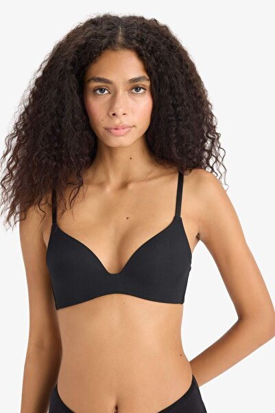 DeFacto Pad Covered Half Filled Without Underwire T-Shirt Bra-Fall in Love D2017Ax25Au