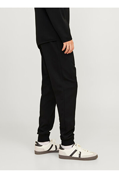 Jack & Jones Slim Fit Siyah Erkek Eşofman Altı 12261991_JPSTWILL FUSION SWEAT PANT