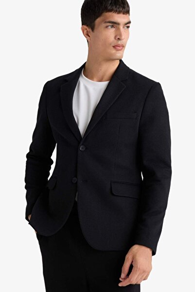 DeFacto Slim Fit Slim Fit Blazer Jacket F7690Ax25Au