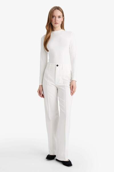 DeFacto Slim Fit Slim Fit Half Turtleneck Long Sleeve Tunic F9612Ax25Au