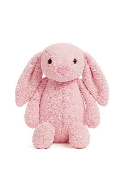 Özgüner Oyuncak Yumuşacık Peluş Tavşan - 65 cm, Çocuklar İçin İdeal Uyku Arka...
