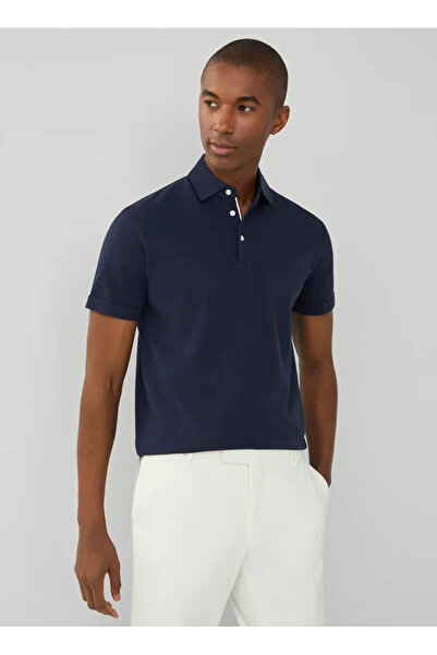 Hackett Lacivert Erkek Slim Fit Polo T-Shirt HM563275