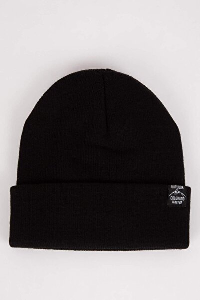 DeFacto Момчешка базова плетена шапка V1853A621WN