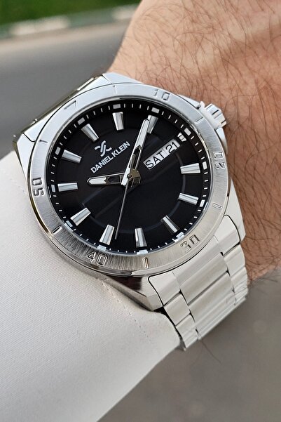 Daniel Klein Kadranı Siyah Kordonu Gri Renk Ayarlanabilir Kordonlu 43 Mm Fonk...