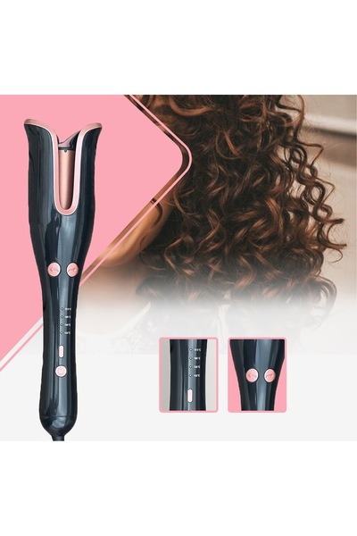 Joy CARE Professional Hair Curler FDJ-13503 Black/Rose Gold