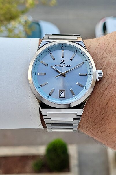Daniel Klein Kadranı Mavi Kordonu Metalik Renk 2 Yıl Garantili 42 Mm Gösterge...