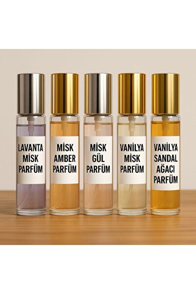 CFL GÜNLÜK KULLANIMA UYGUN EXTRAİT 30 ml 5 ADET PARFÜM İTHAL KALICI