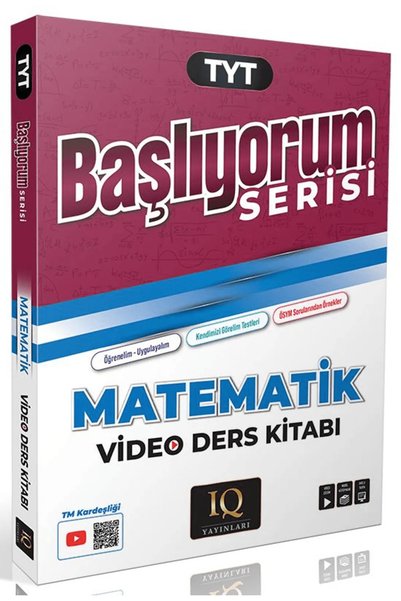 Yanıt Yayınları TYT Başlıyorum Serisi Matematik – Video Destekli Soru Bankası