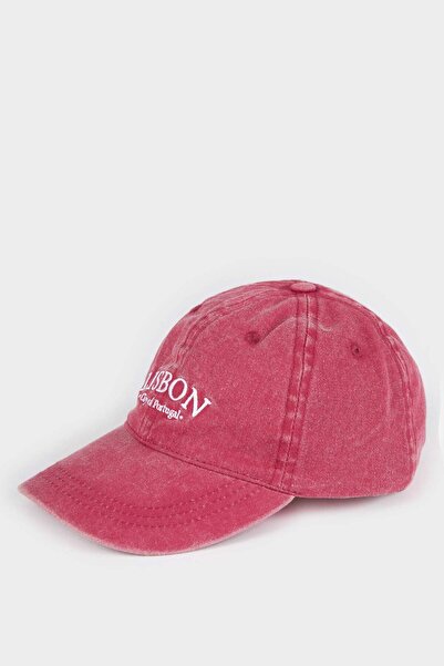 DeFacto Women's Cotton Cap Hat E9957Axns