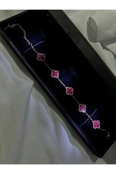 Mirelion Takı Van Cleef Unisex Çelik Bileklik