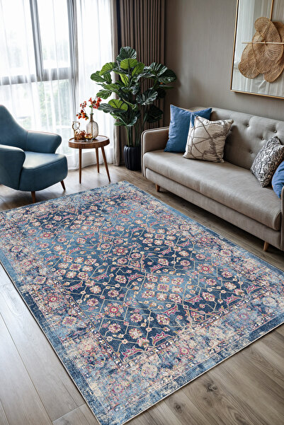 Artızon Kaydırmaz Tabanlı Vintage Retro Tasarım Dekoratif Salon Ve Oturma Oda...