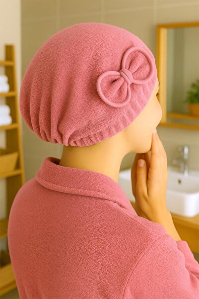 Ender Home CottonVerse Сушилка для волосся – 100% бавовна, з бантиком