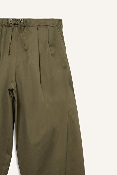 DeFacto Coool Baggy Fit Normal Bel Gabardin Pantolon F7809AX25AU