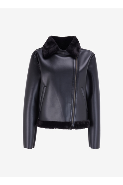 Fabrika Siyah Kadın Mont F4WL-MNT0481